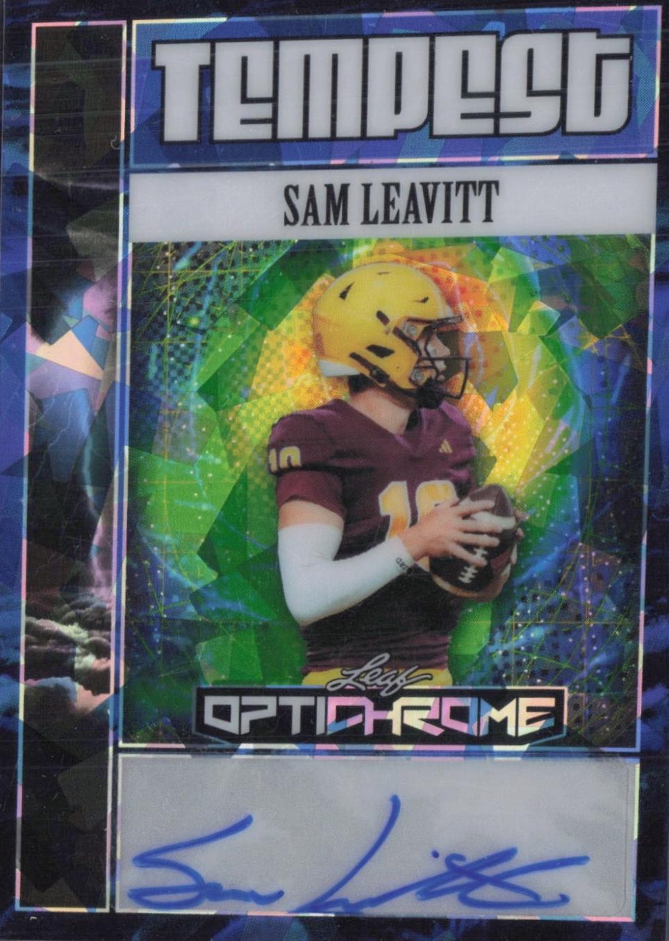 Sam Leavitt [Crystal Blue] #TA-SL1