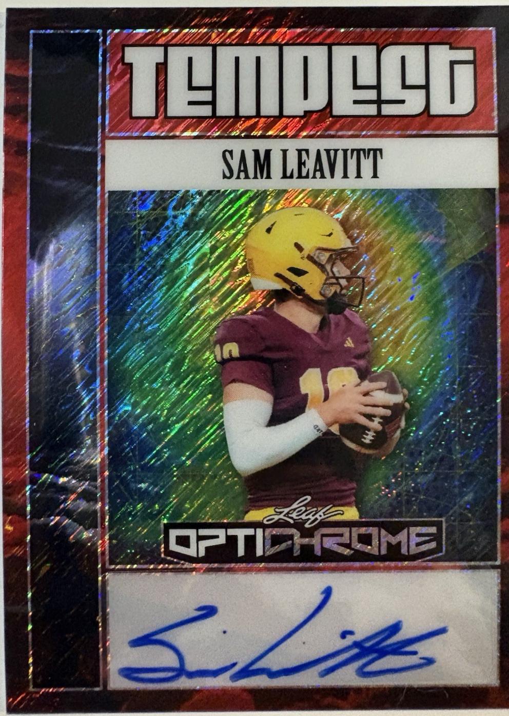 Sam Leavitt [Shimmer Red] #TA-SL1