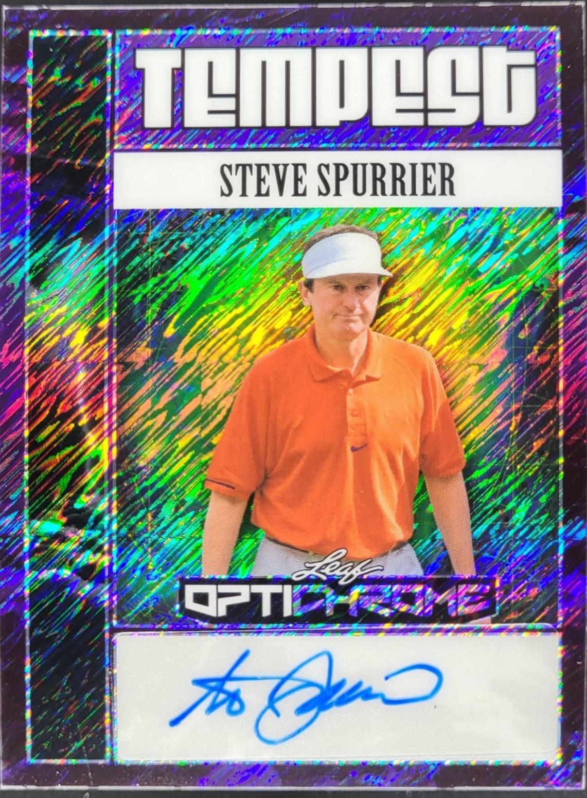 Steve Spurrier [Shimmer Purple] #TA-SS1