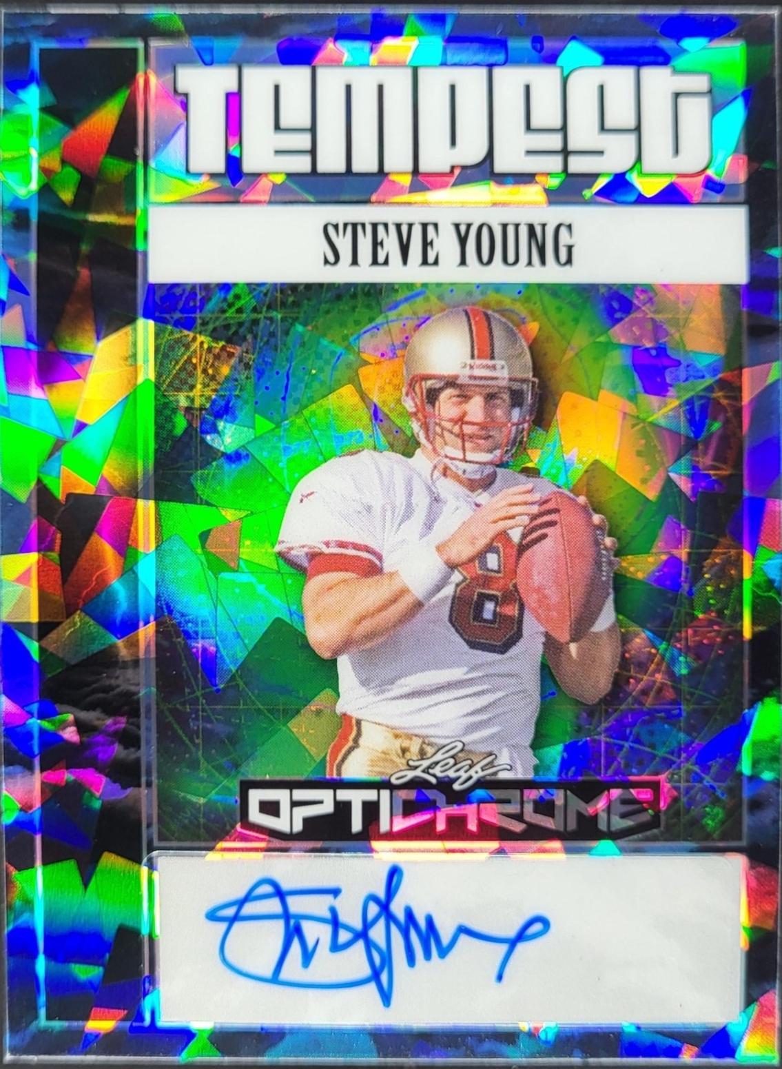 Steve Young [Crystal Blue] #TA-SY1