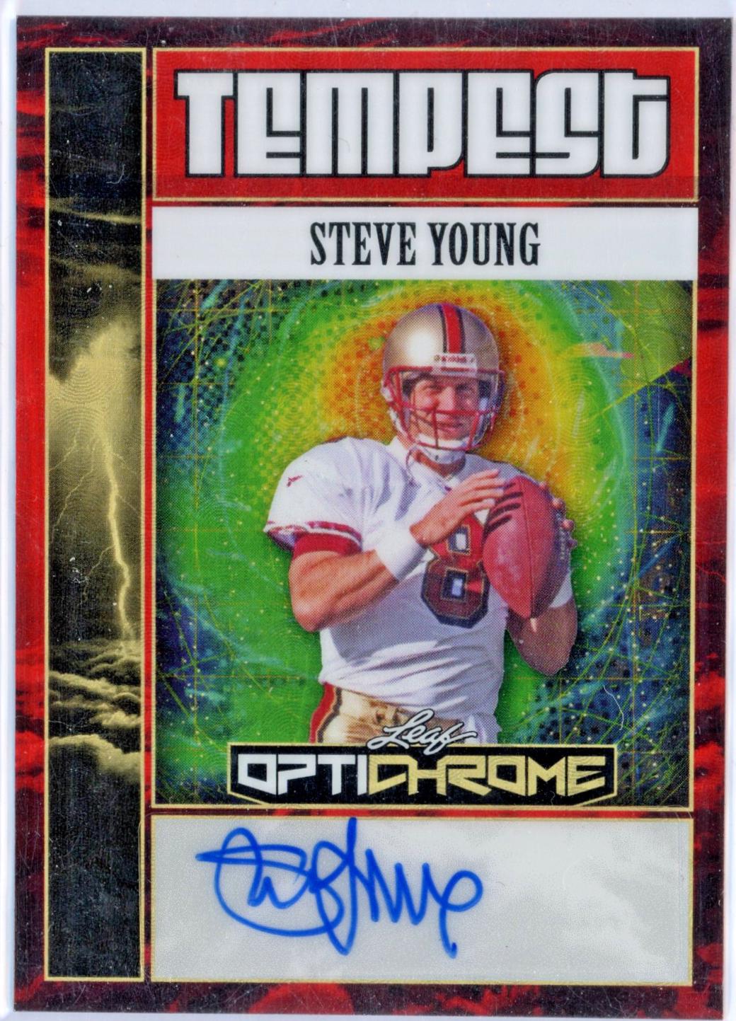 Steve Young [Prismatic Gold] #TA-SY1