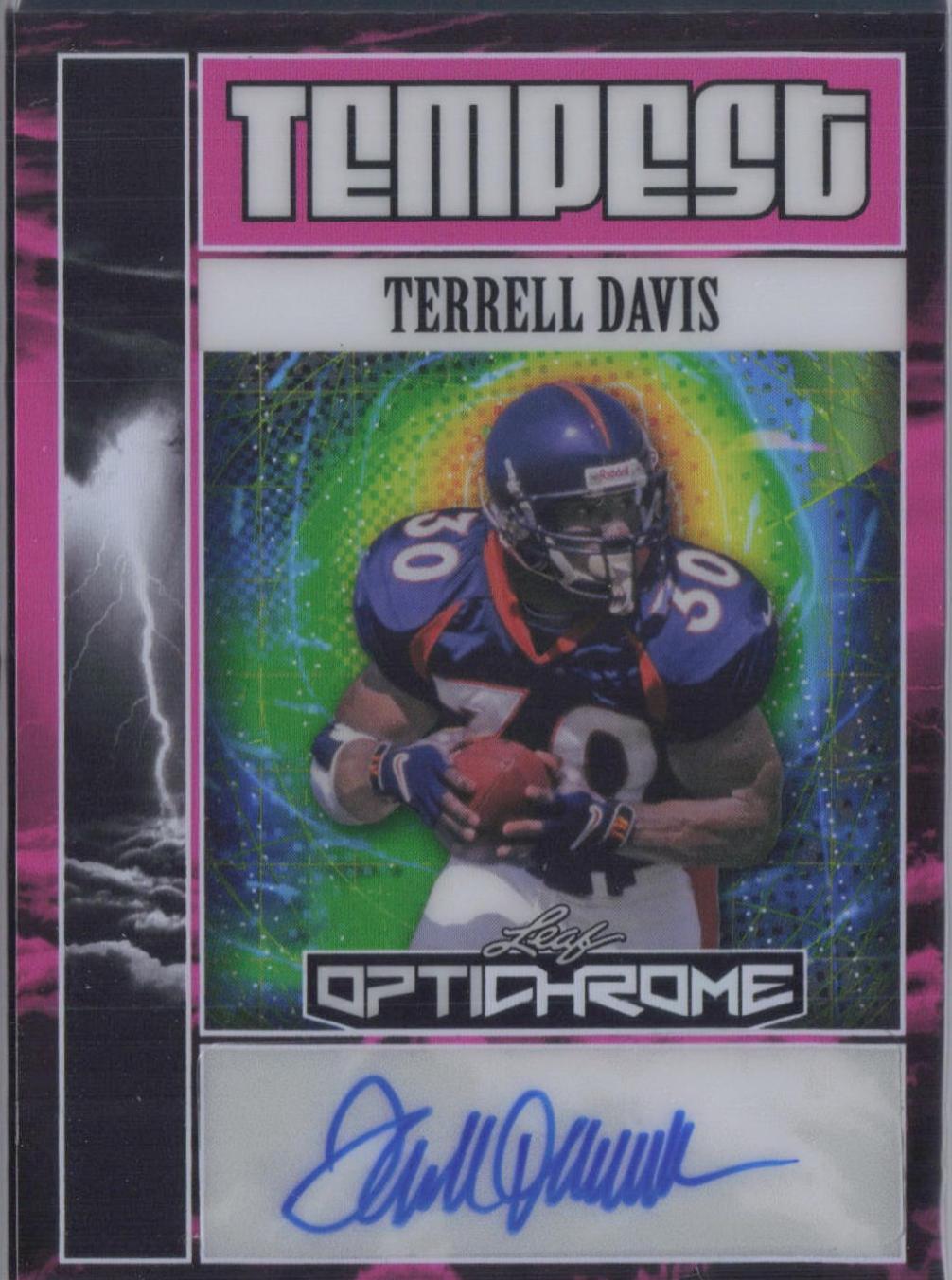 Terrell Davis [Prismatic Pink] #TA-TD1