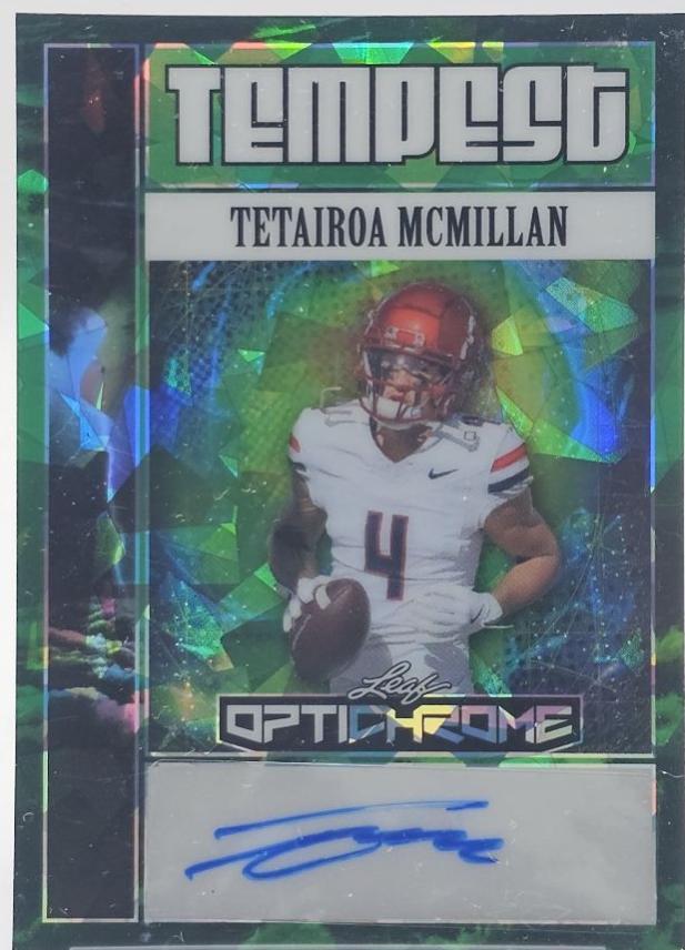 Tetairoa McMillan [Crystal Green] #TA-TMM