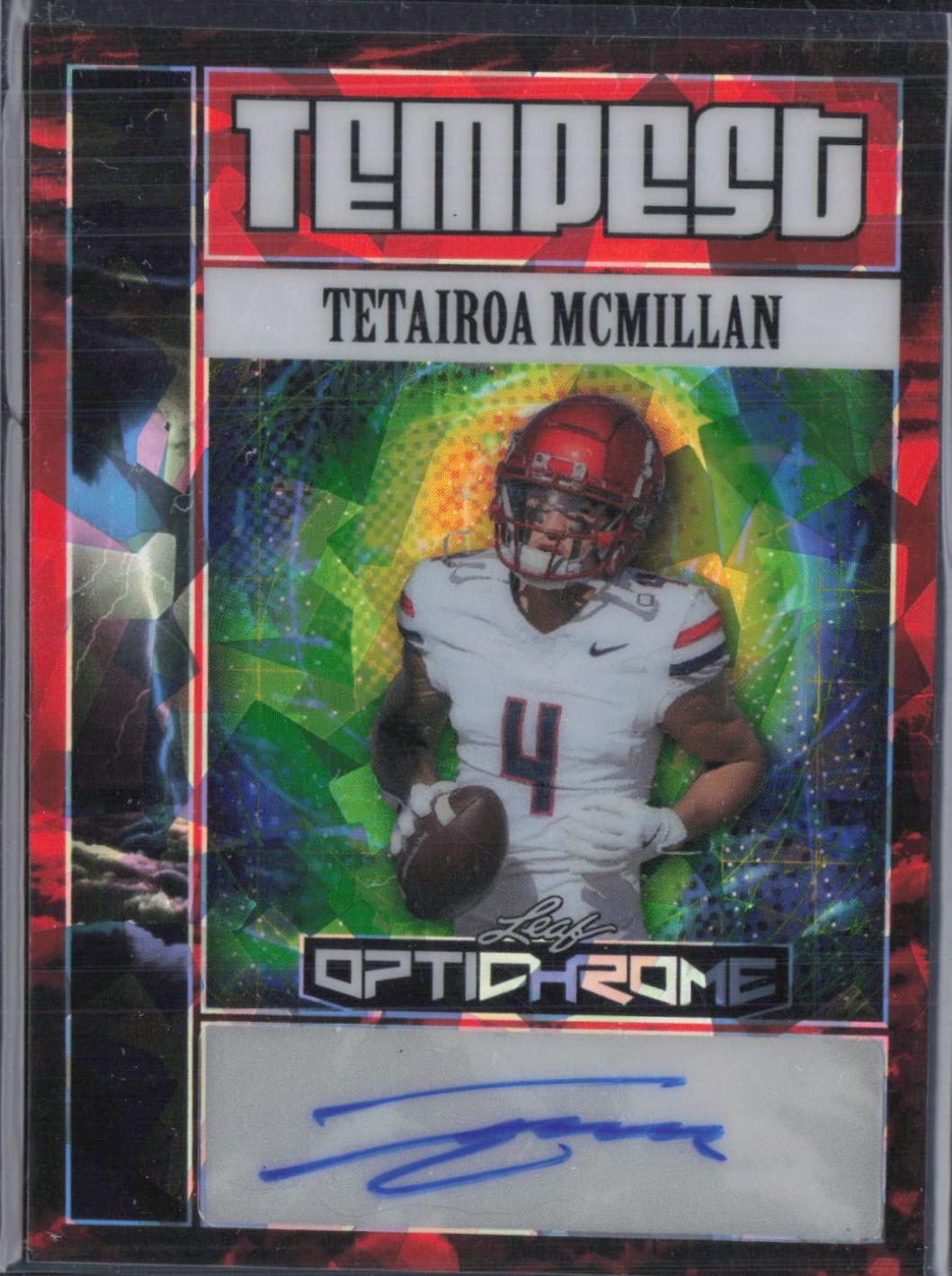 Tetairoa McMillan [Crystal Red] #TA-TMM