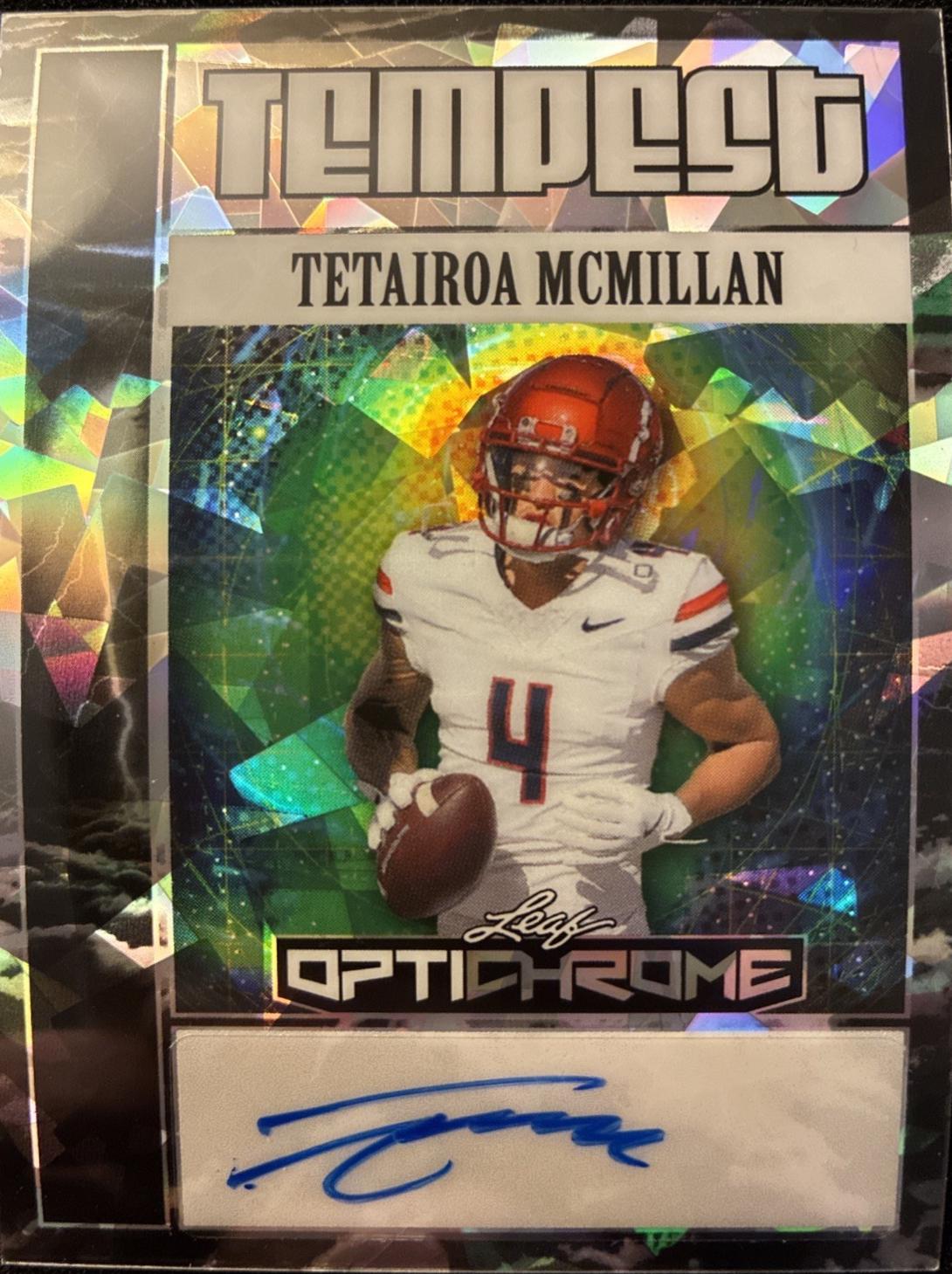 Tetairoa McMillan [Crystal Silver] #TA-TMM