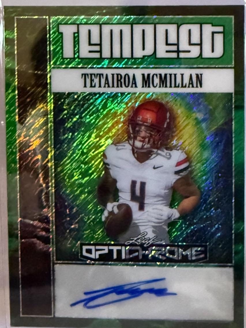 Tetairoa McMillan [Prismatic Green] #TA-TMM