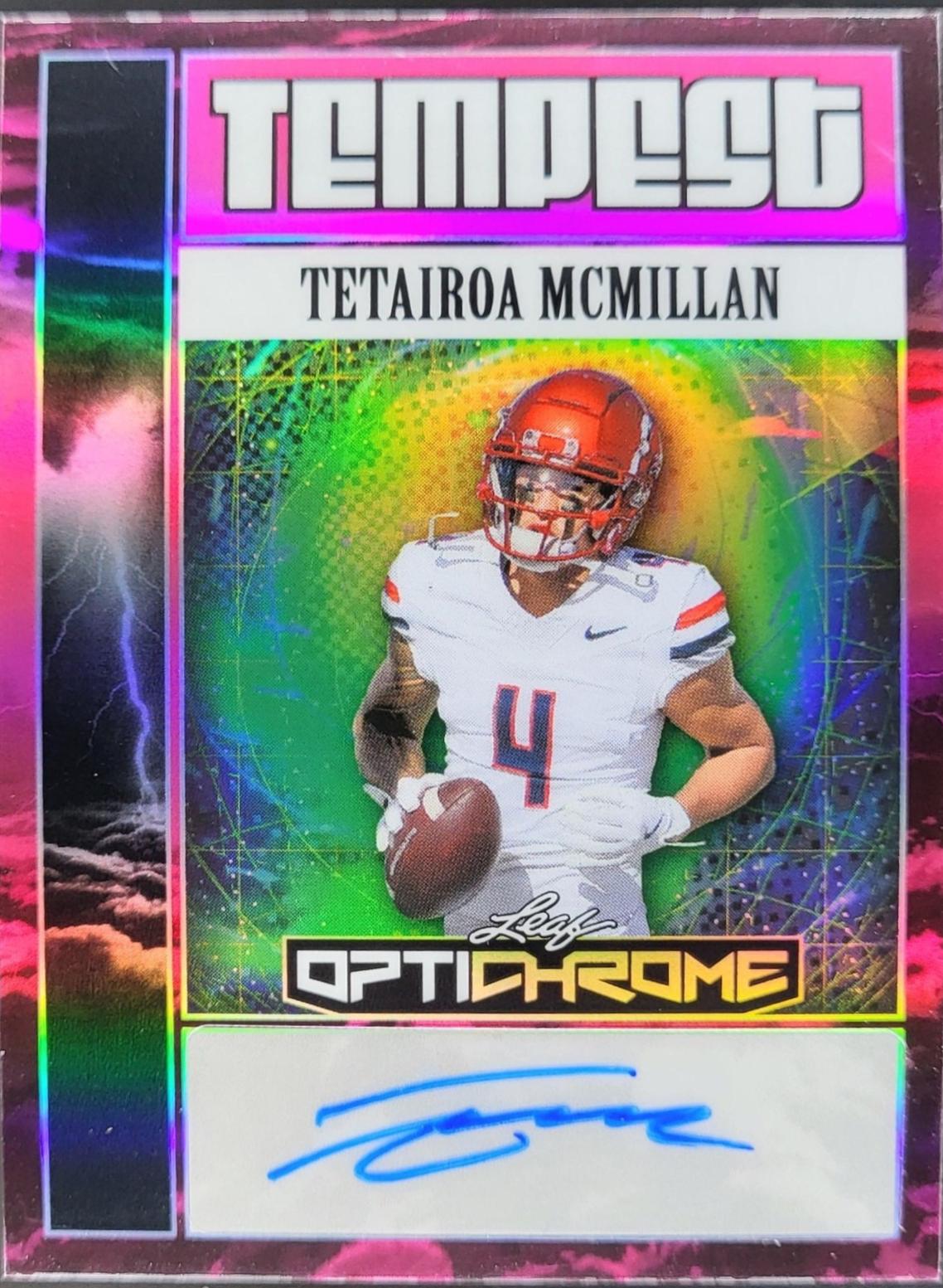 Tetairoa McMillan [Prismatic Pink] #TA-TMM