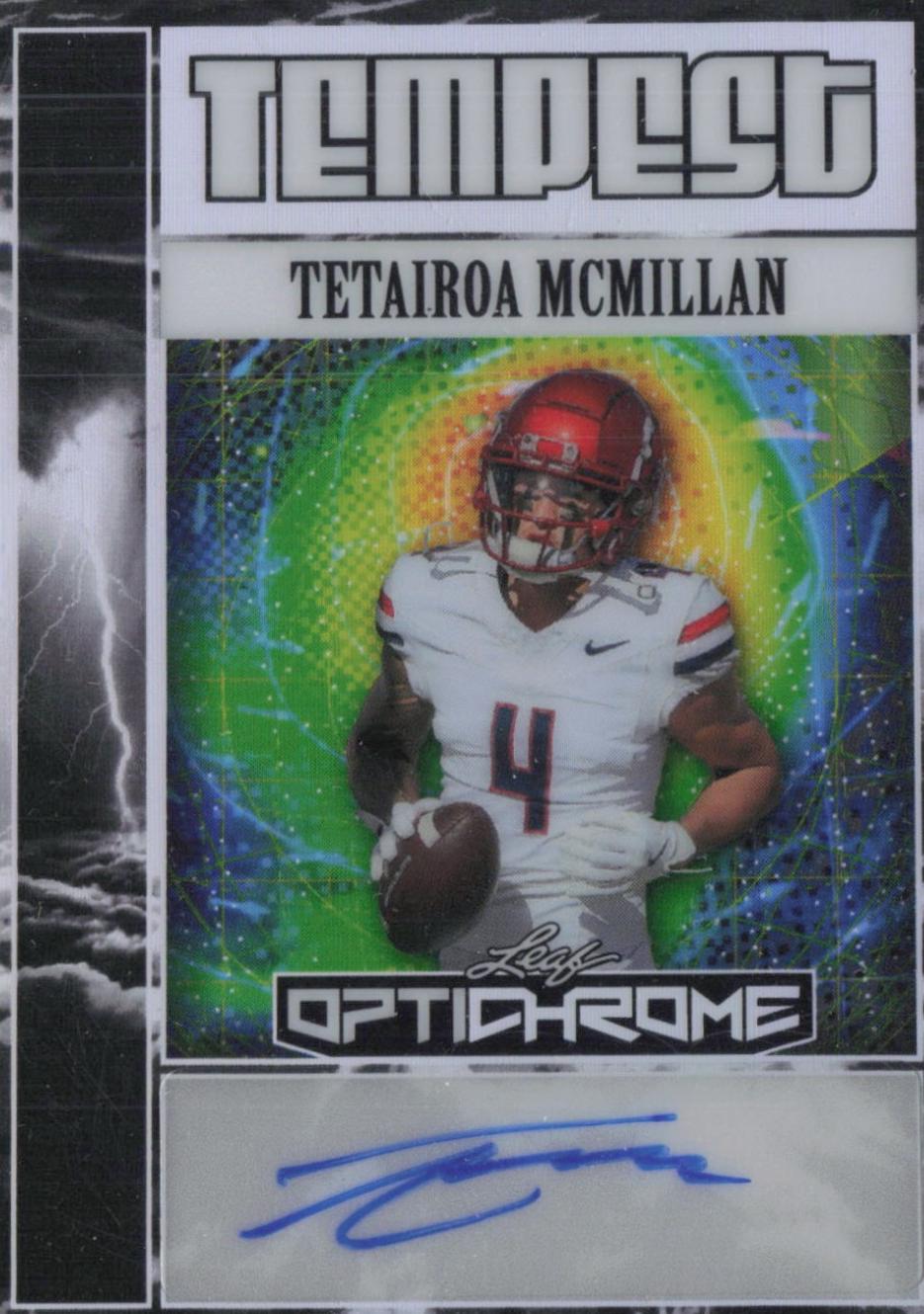 Tetairoa McMillan [Prismatic Silver] #TA-TMM