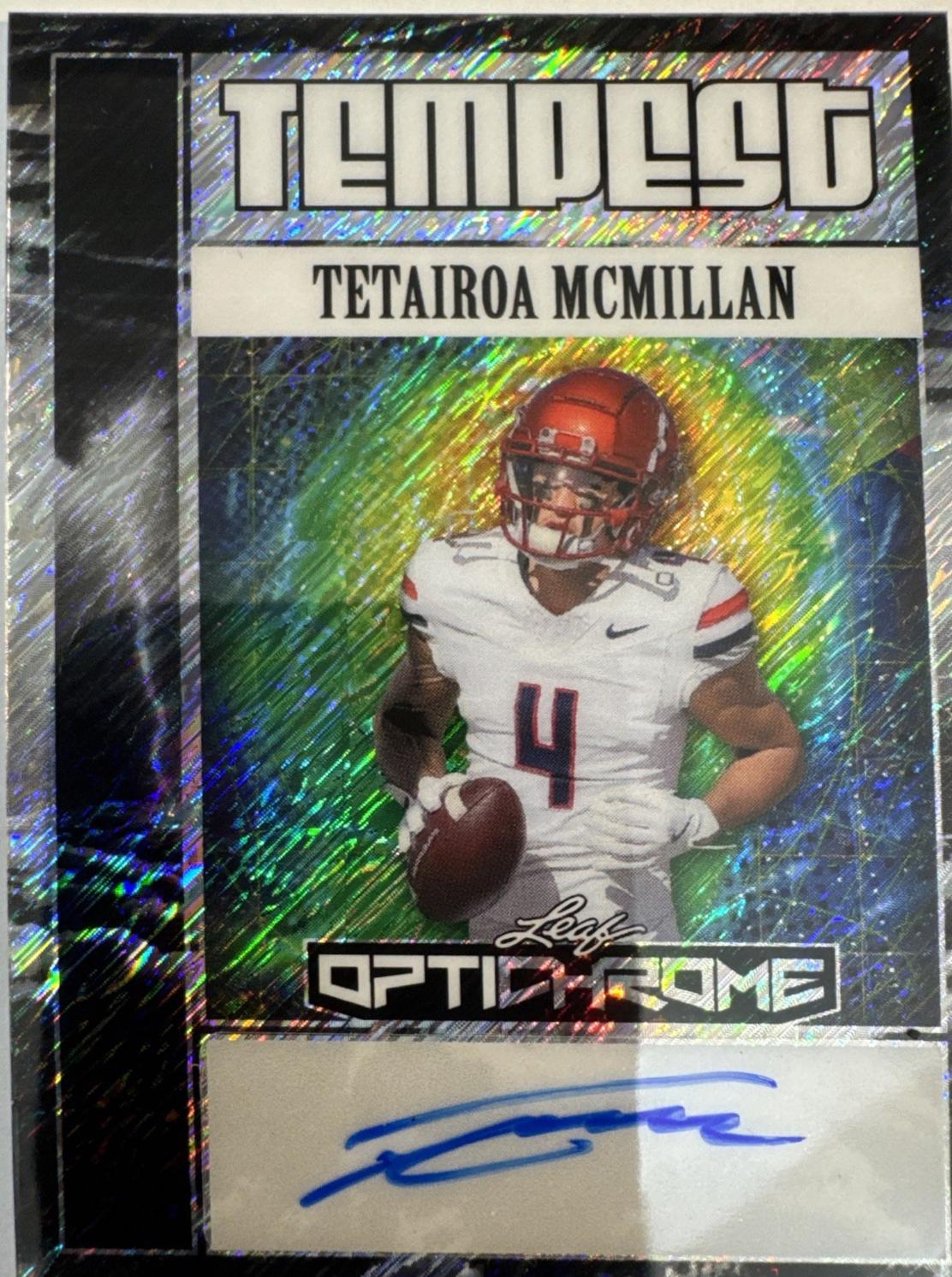 Tetairoa McMillan [Shimmer Silver] #TA-TMM