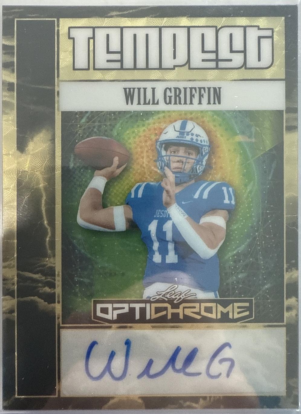 Will Griffin [Prismatic Gold] #TA-WG1
