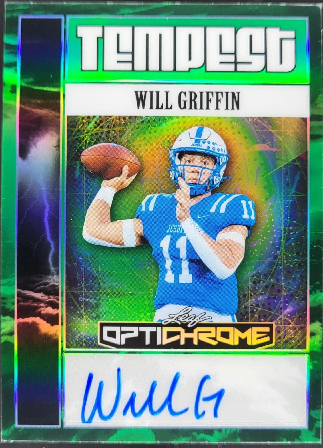 Will Griffin [Prismatic Green] #TA-WG1