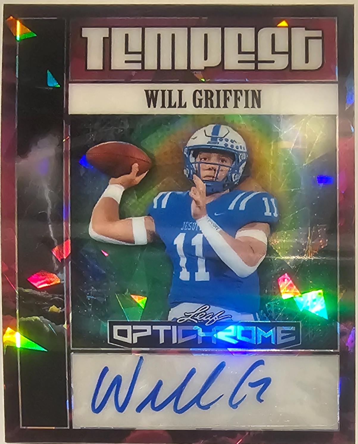 Will Griffin [Prismatic Purple] #TA-WG1