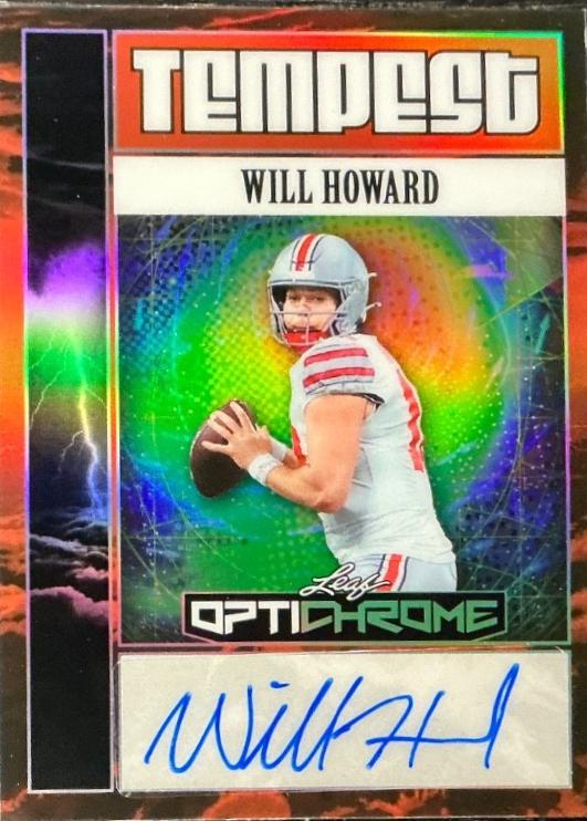 Will Howard [Prismatic Orange] #TA-WH1