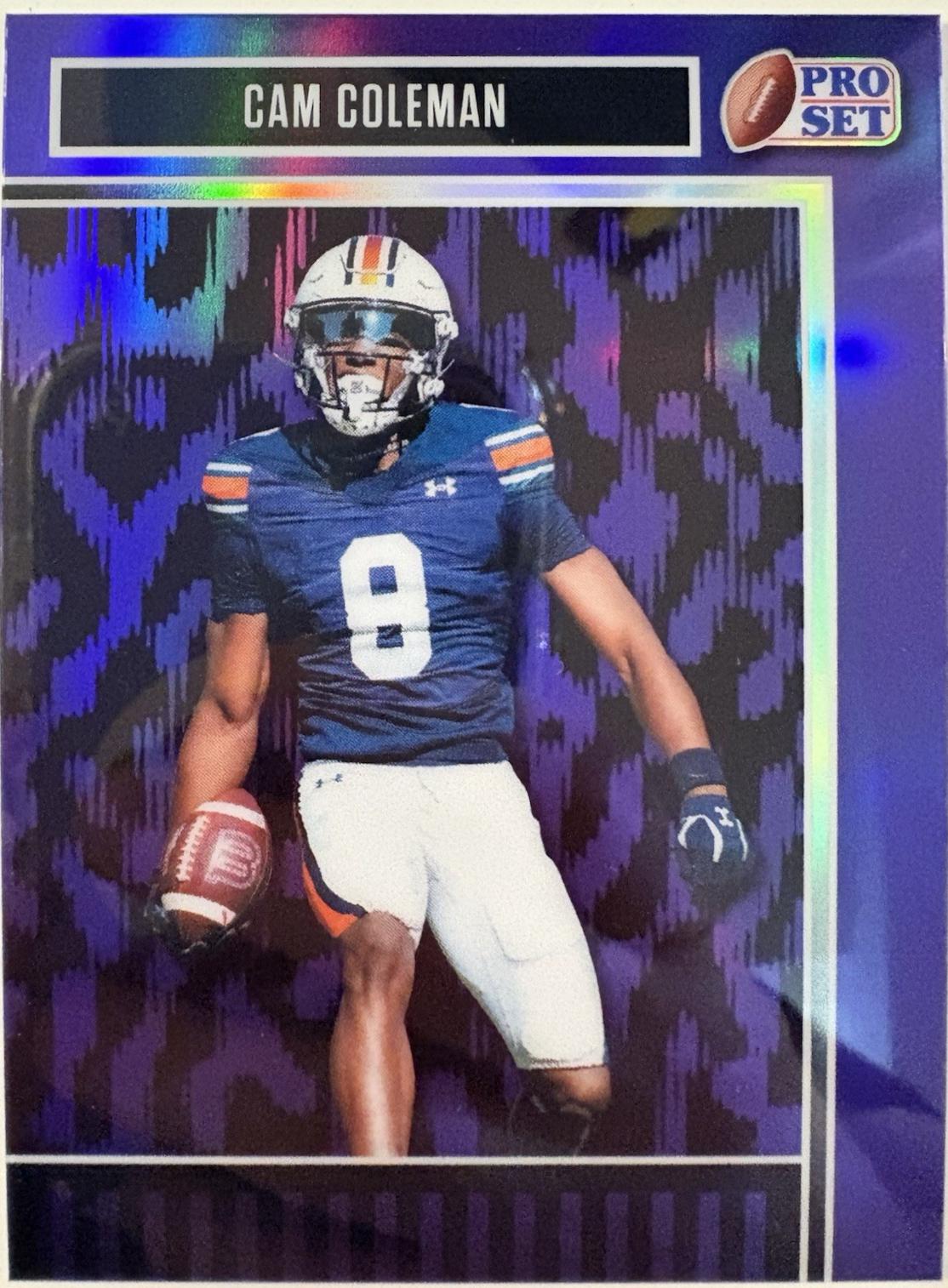 Cam Coleman [Prismatic Purple] #21