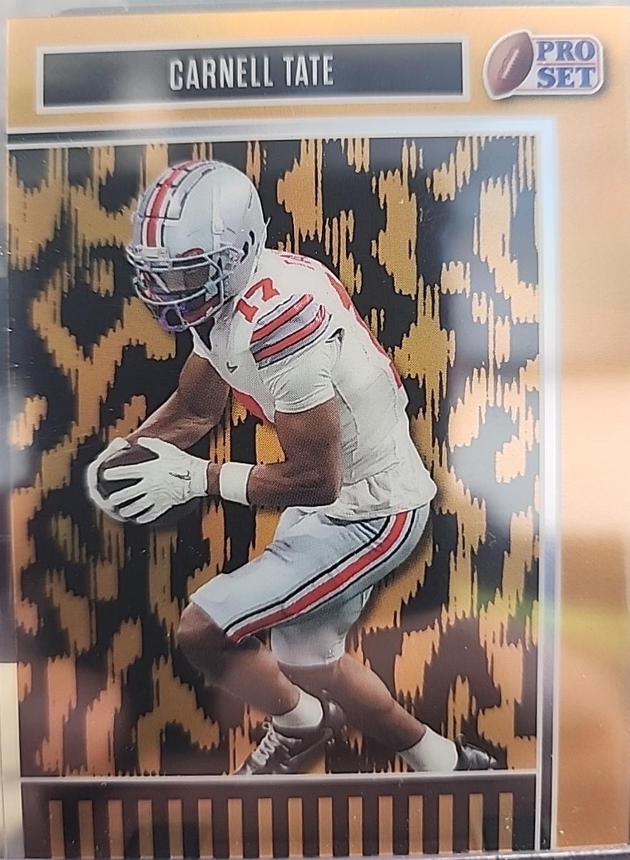 Carnell Tate [Prismatic Gold] #24