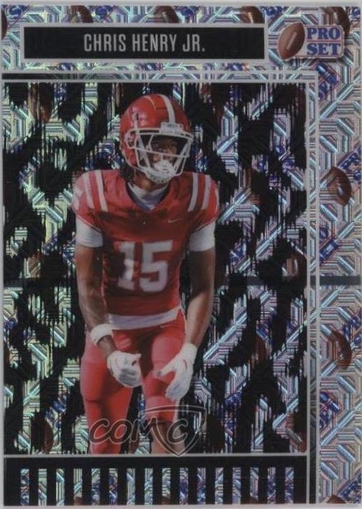 Chris Henry Jr. [Mojo Pro Set Border] #25