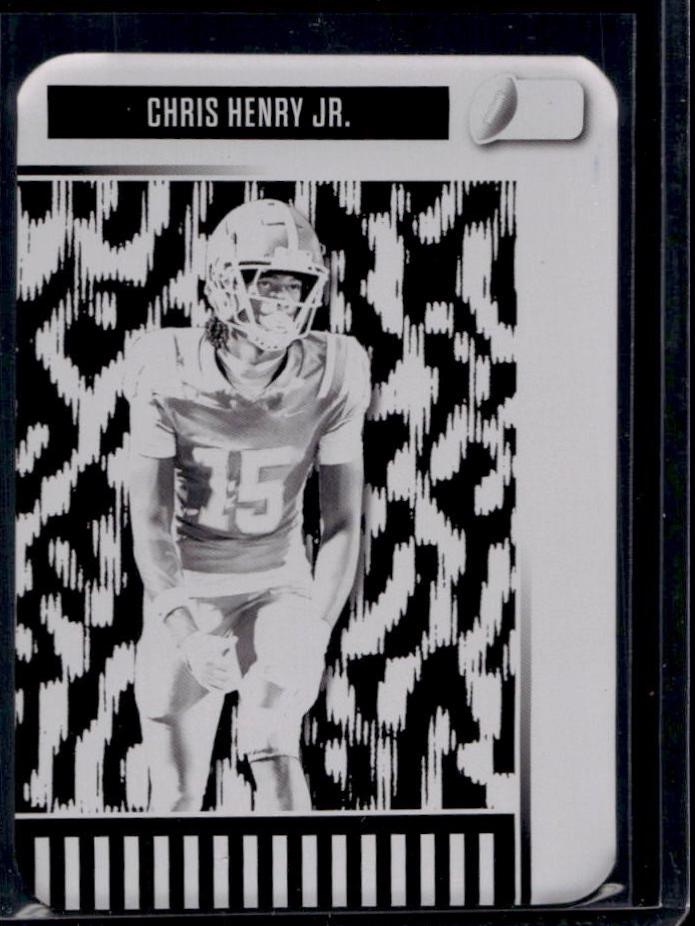 Chris Henry Jr. [Prismatic Black] #25