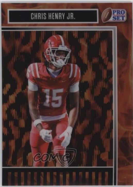Chris Henry Jr. [Prismatic Fire] #25