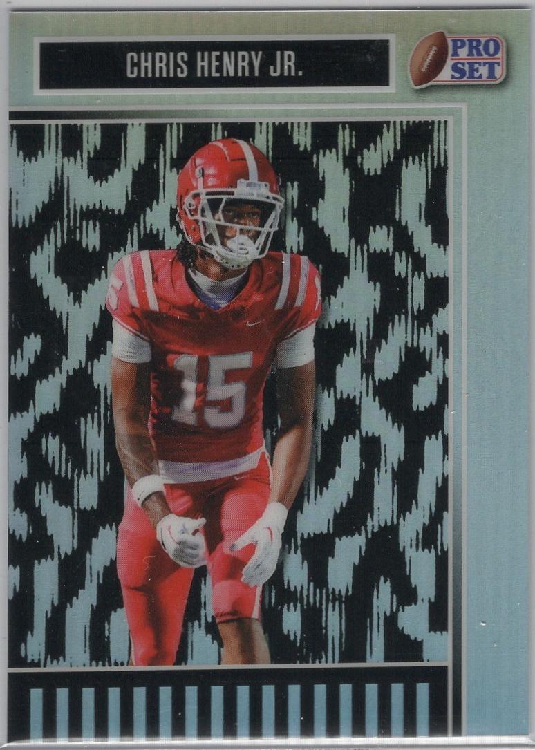 Chris Henry Jr. [Prismatic Silver] #25