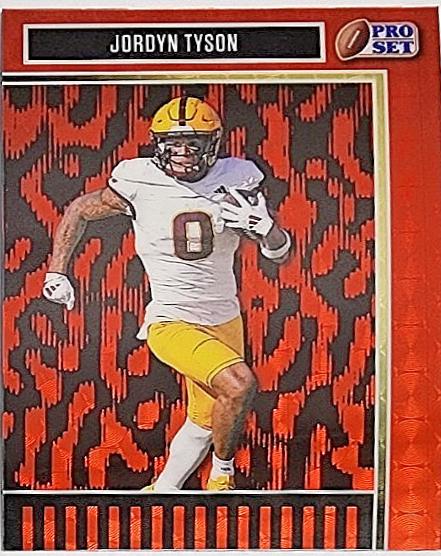 Jordyn Tyson [Flood Red] #78