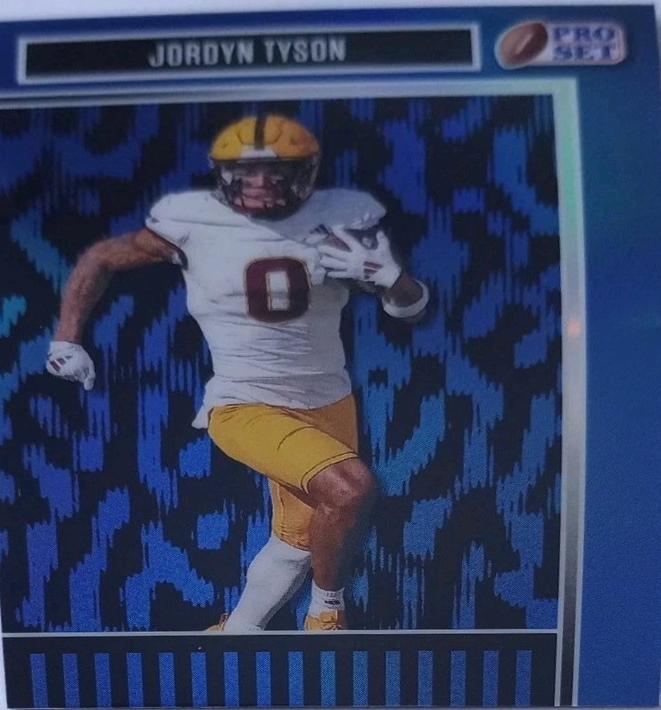 Jordyn Tyson [Prismatic Blue] #78
