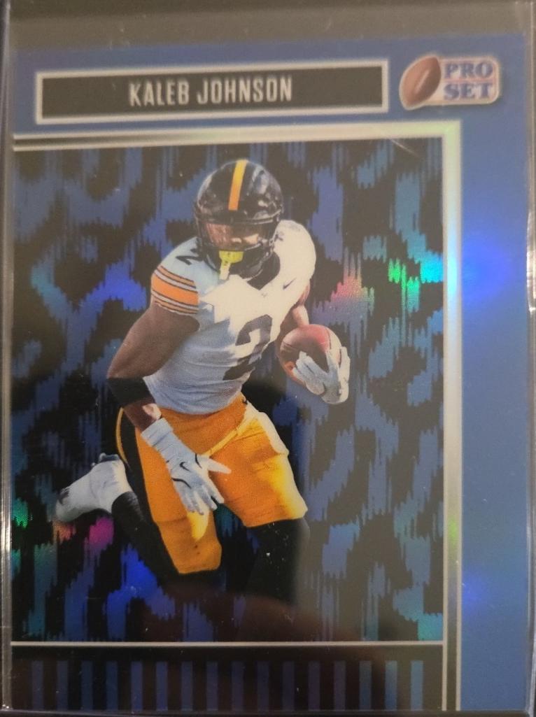 Kaleb Johnson [Prismatic Blue] #85