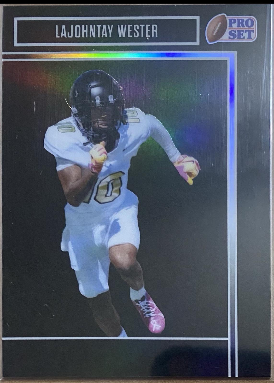 LaJohntay Wester [Prismatic Black] #93