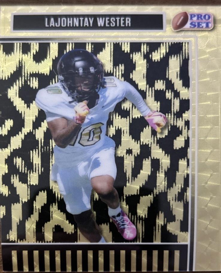 LaJohntay Wester [Prismatic Gold] #93