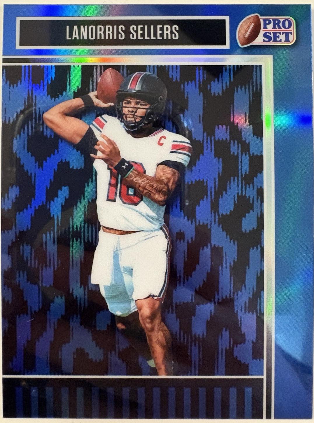 LaNorris Sellers [Prismatic Blue] #94