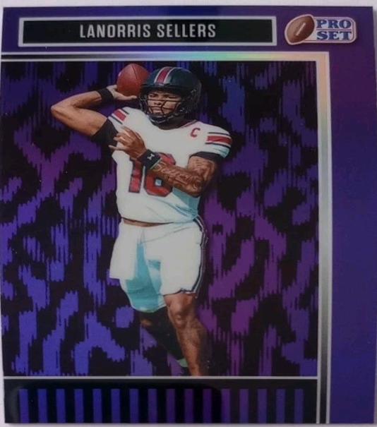 LaNorris Sellers [Prismatic Purple] #94