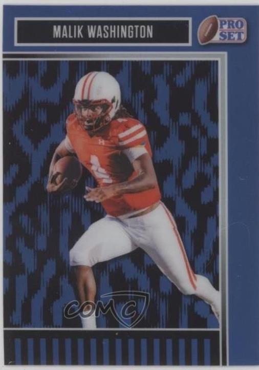 Malik Washington [Prismatic Blue] #103