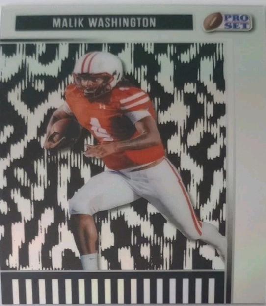 Malik Washington [Prismatic Silver] #103