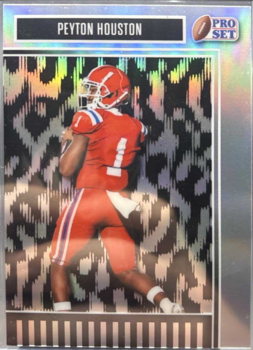 Peyton Houston [Prismatic Silver] #127