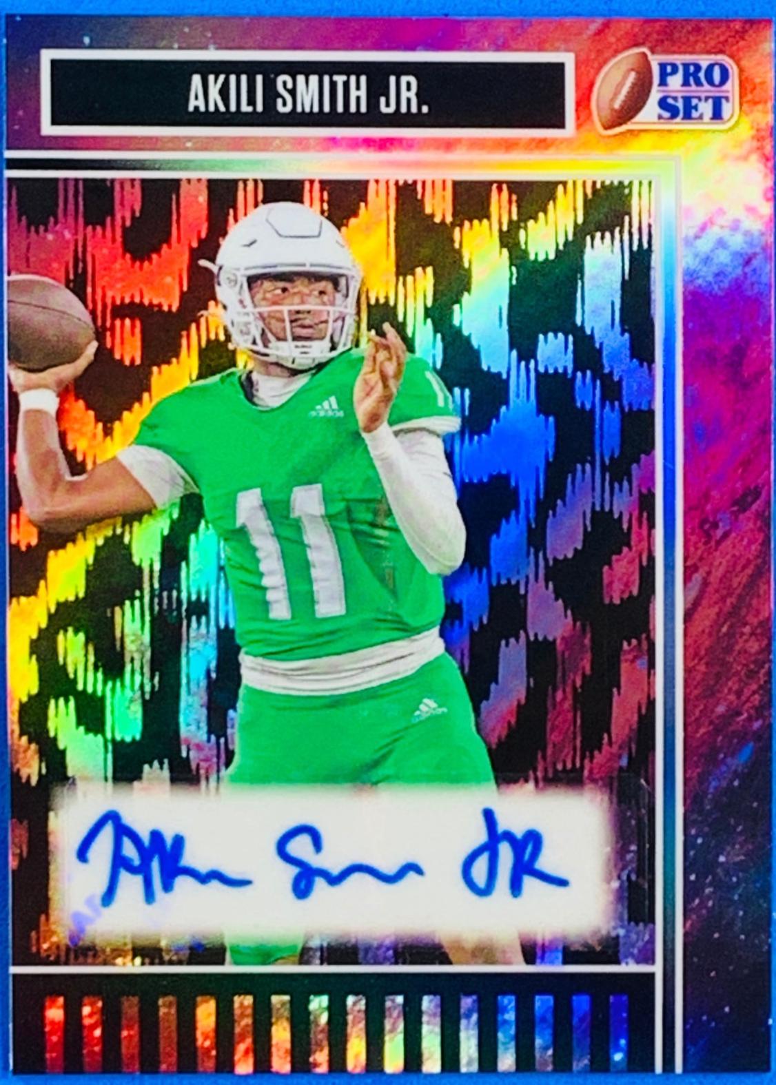 Akili Smith Jr. [Prismatic Galaxy] #BA-ASJ