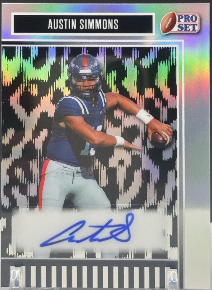Austin Simmons [Prismatic Silver] #BA-AS1