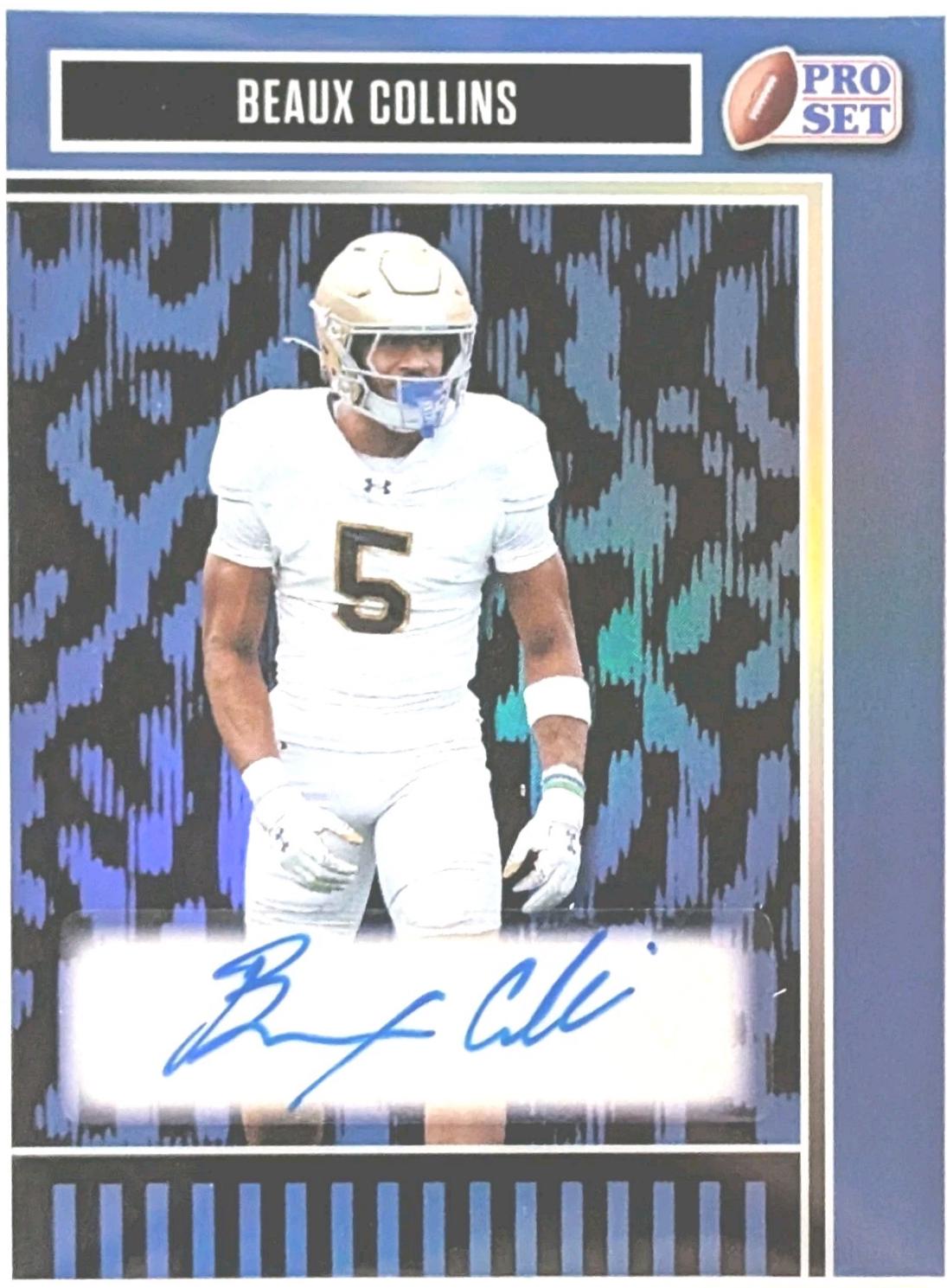 Beaux Collins [Prismatic Blue] #BA-BC1