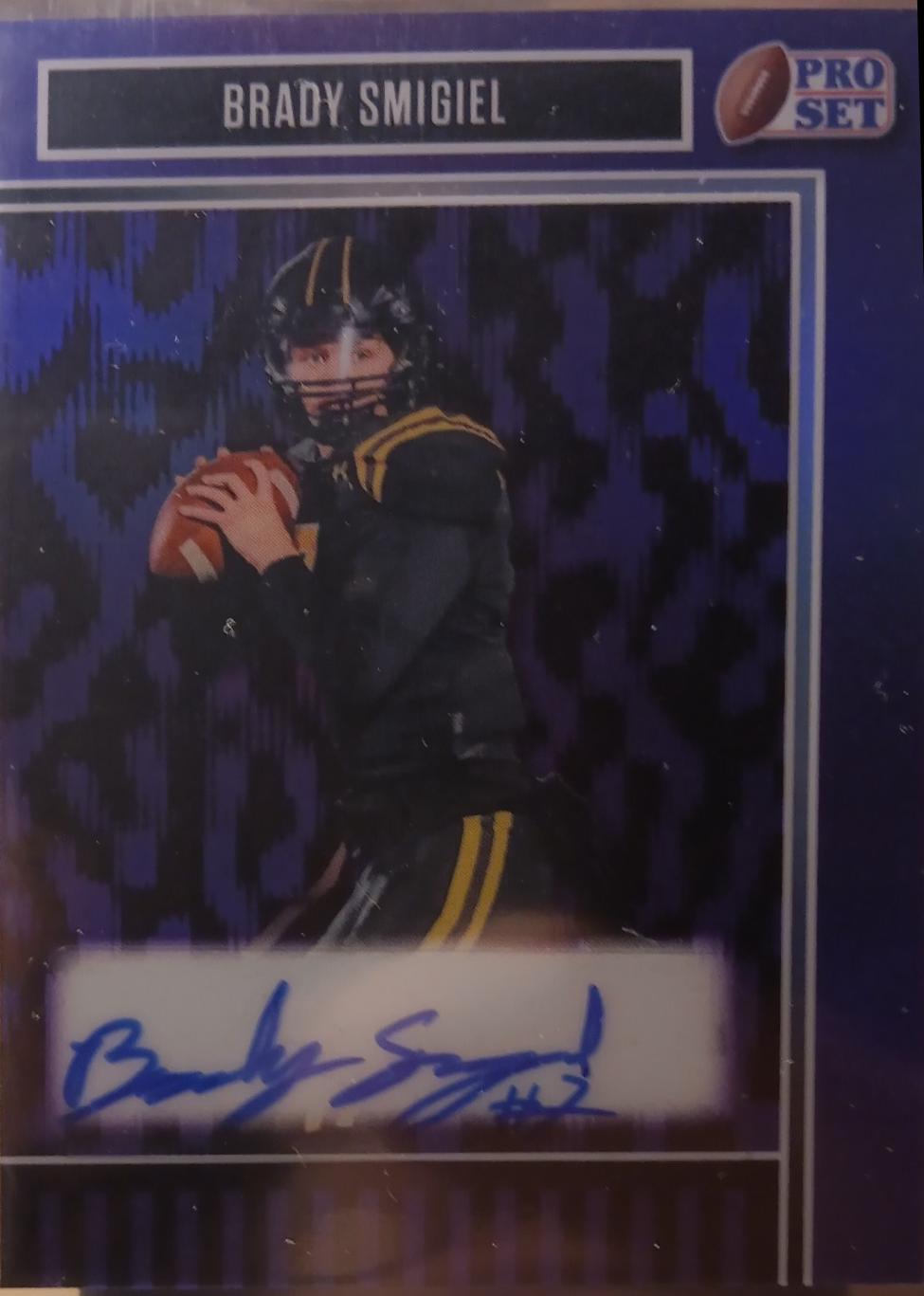 Brady Smigiel [Prismatic Blue] #BA-BS2