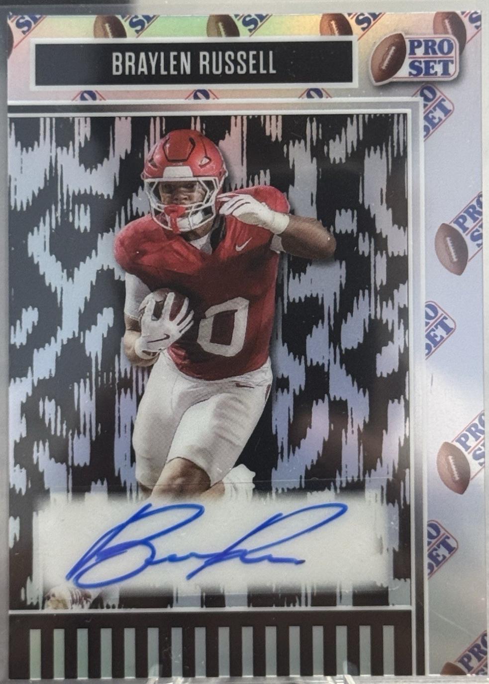 Braylen Russell [Prismatic Pro Set Border] #BA-BR1