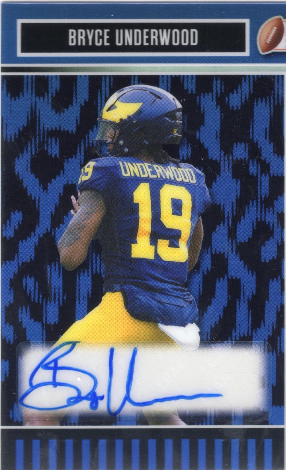 Bryce Underwood [Prismatic Blue] #BA-BU1