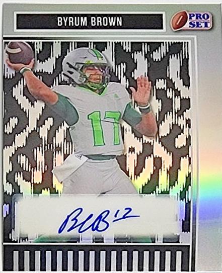 Byrum Brown [Prismatic Silver] #BA-BB1