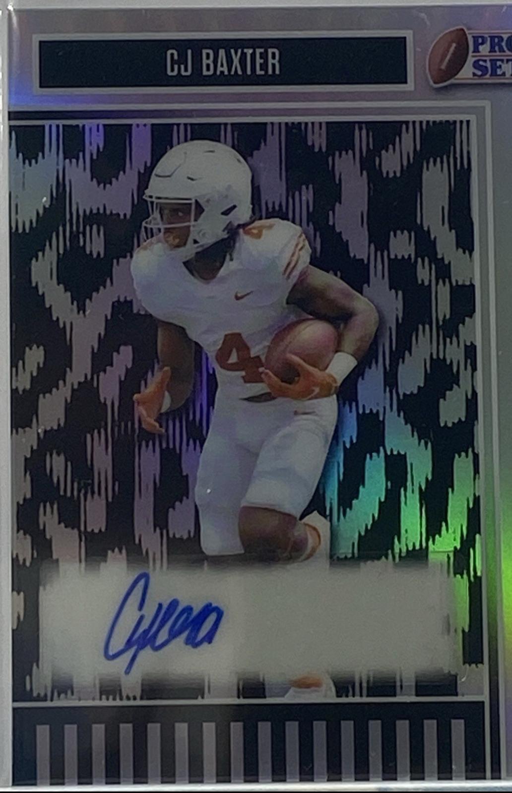 CJ Baxter [Prismatic Silver] #BA-CJB