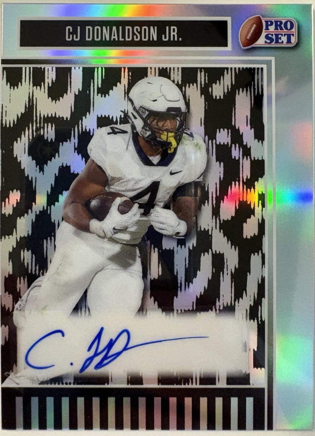 CJ Donaldson Jr. [Prismatic Silver] #BA-CJD2