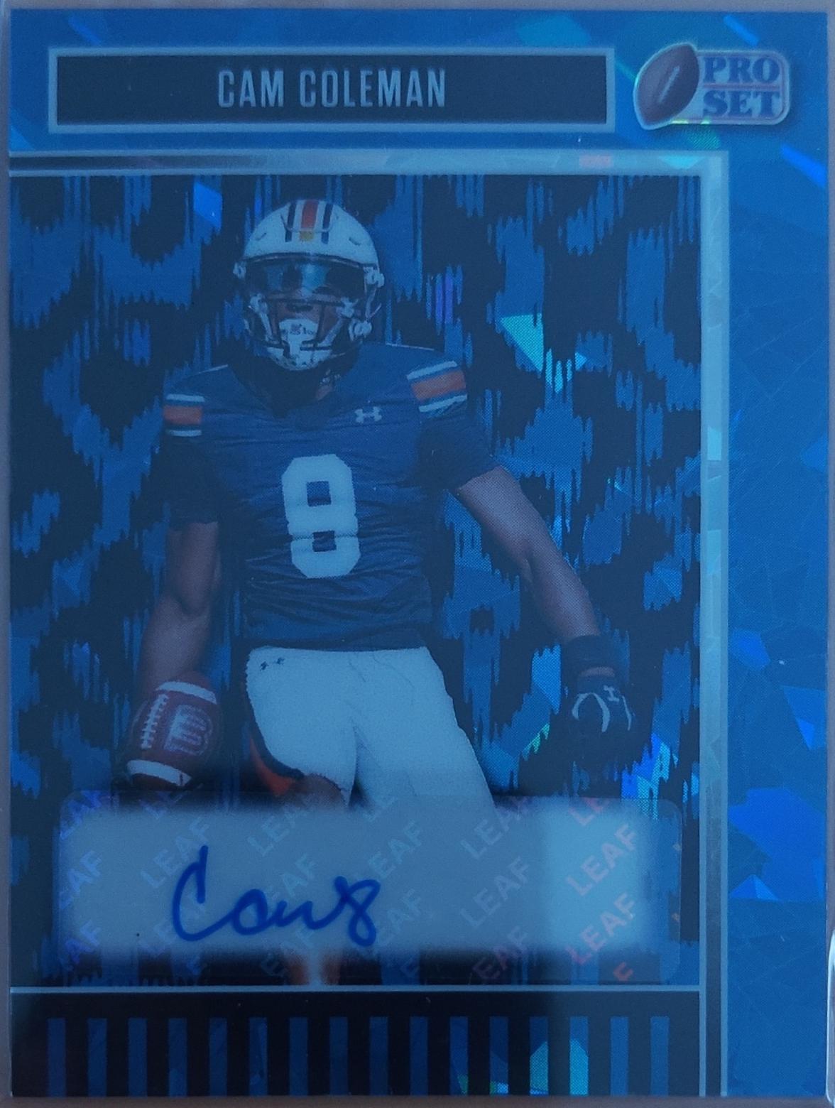 Cam Coleman [Crystal Blue] #BA-CC1