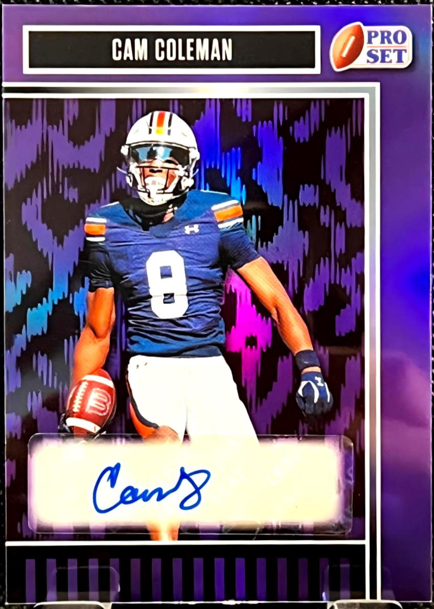 Cam Coleman [Prismatic Purple] #BA-CC1