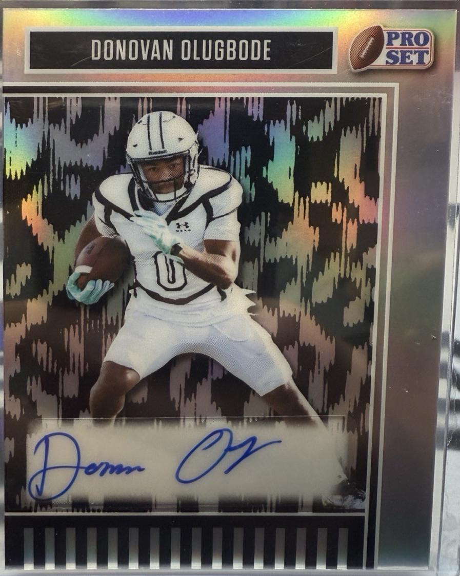 Donovan Olugbode [Prismatic Silver] #BA-DO1