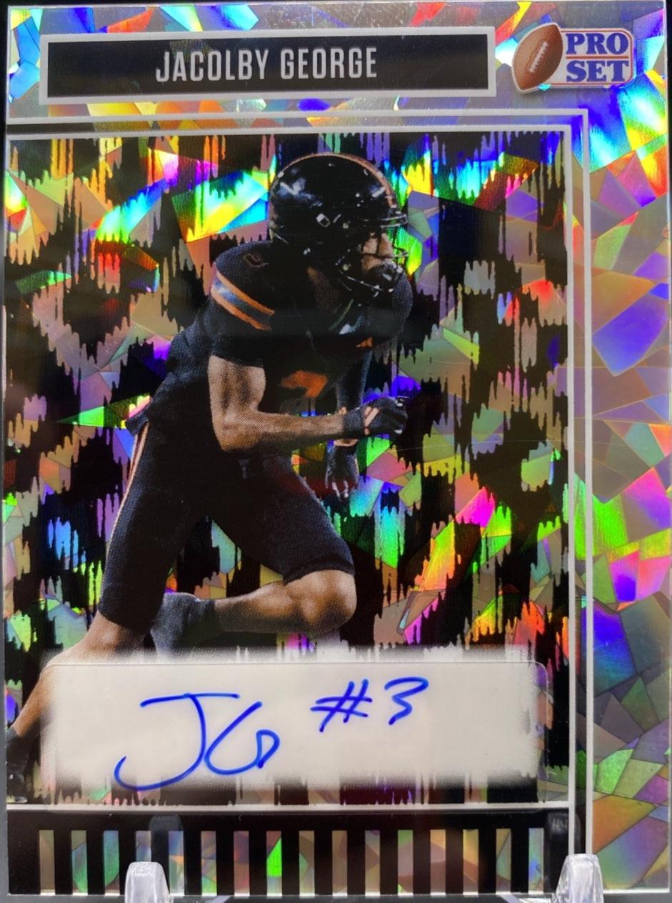 Jacolby George [Crystal Pro Set Border] #BA-JG1