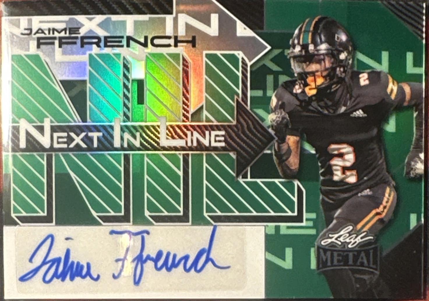 Jaime Ffrench [Prismatic Green] #BA-JF1