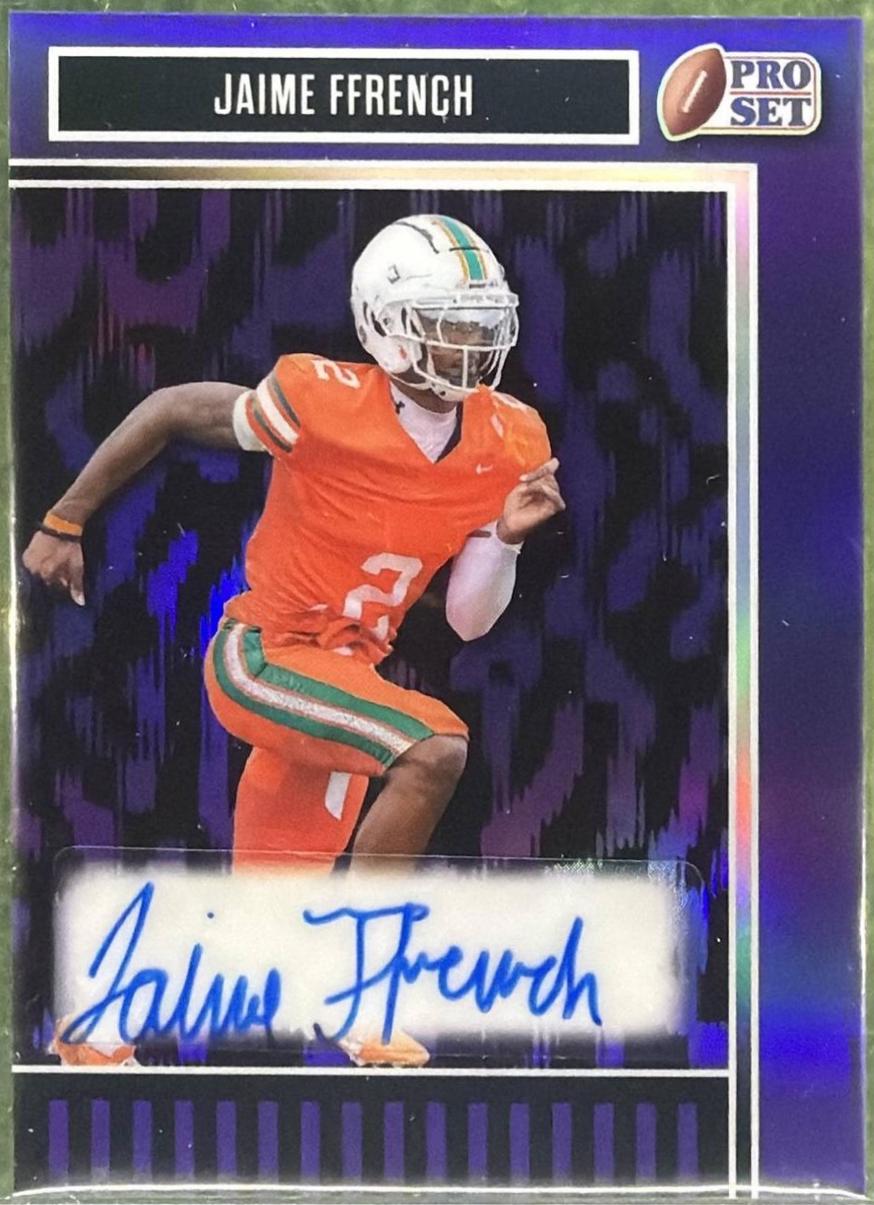 Jaime Ffrench [Prismatic Purple] #BA-JF1