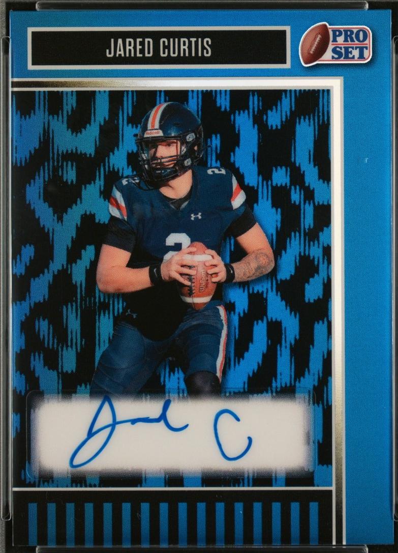 Jared Curtis [Prismatic Blue] #BA-JC1