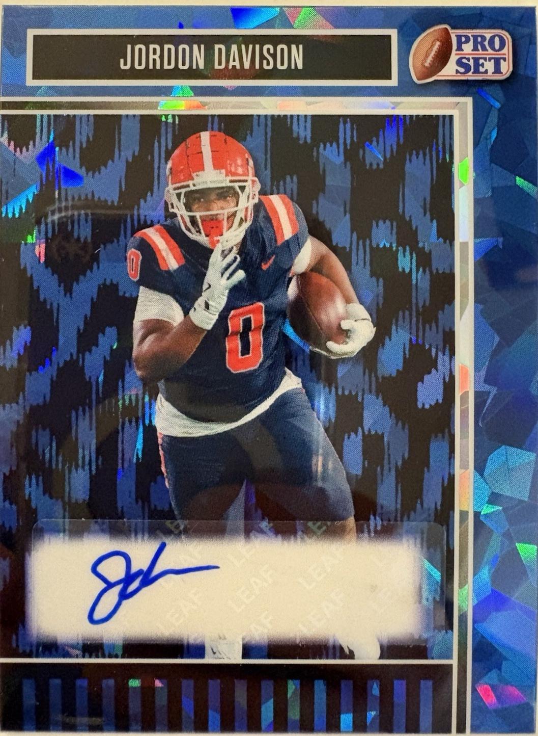 Jordon Davison [Crystal Blue] #BA-JD2